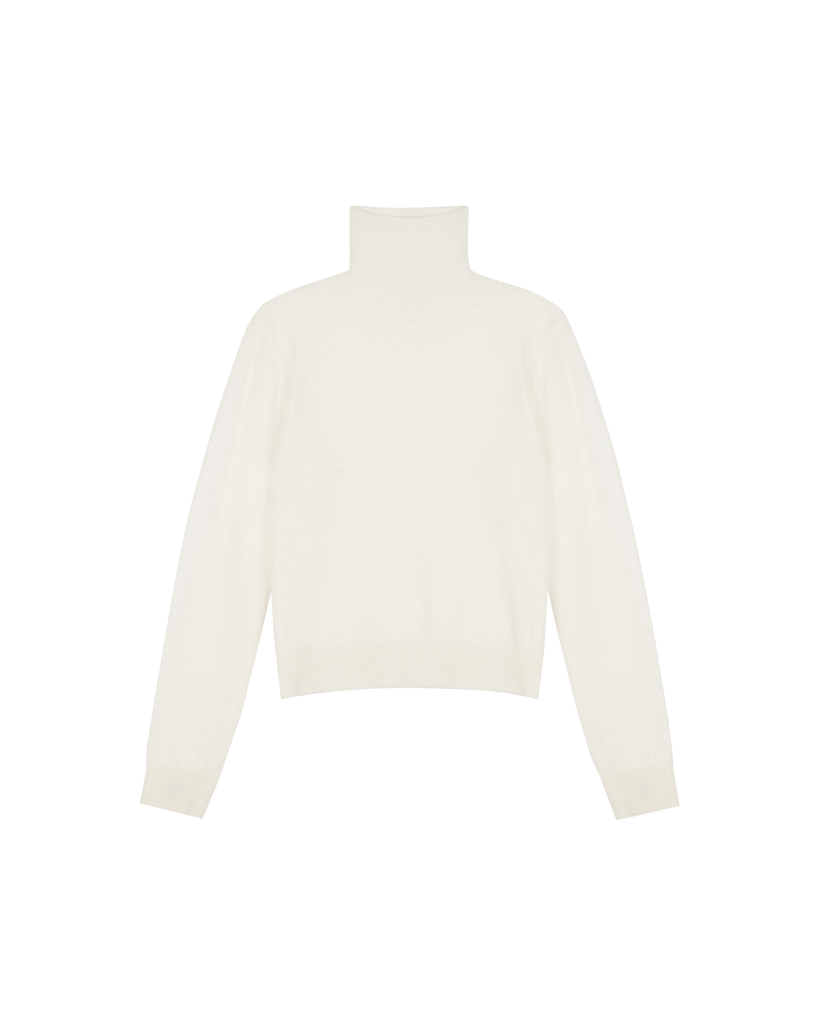 Crève Turtleneck Knit Top
