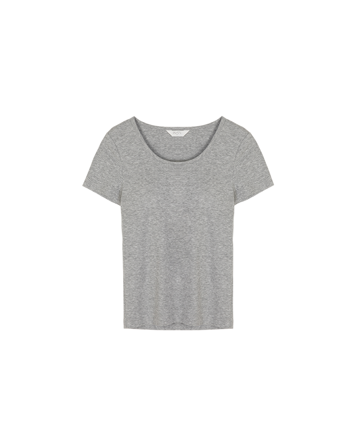 Padded U-Neck Tee