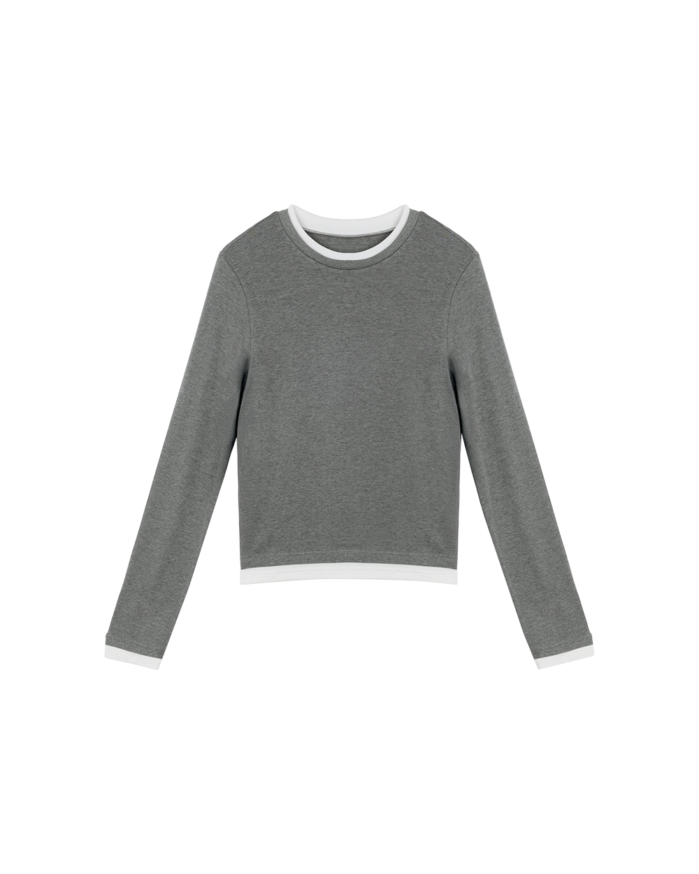 Two-Tone Layered Tee