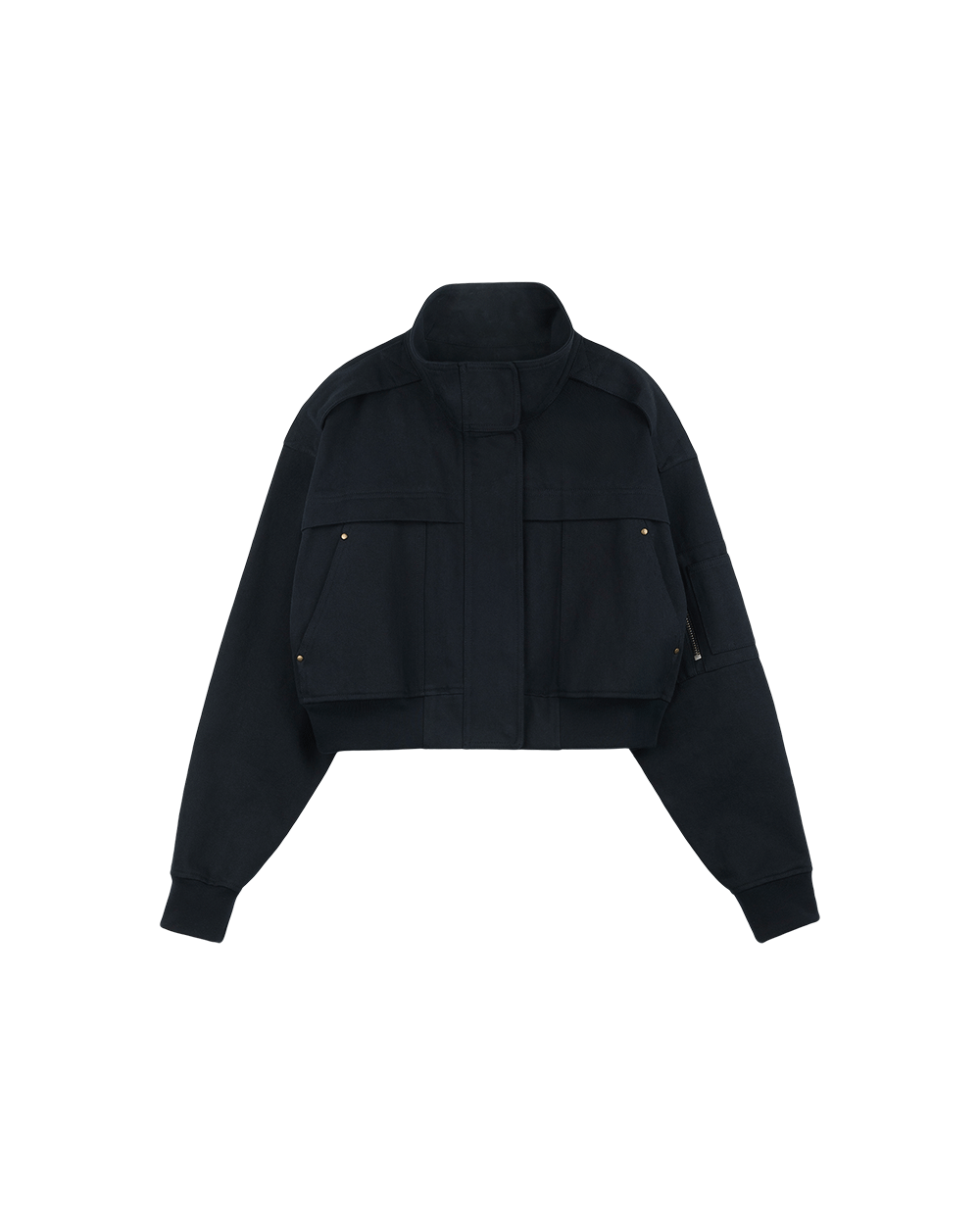 Cropped Aviator Jacket