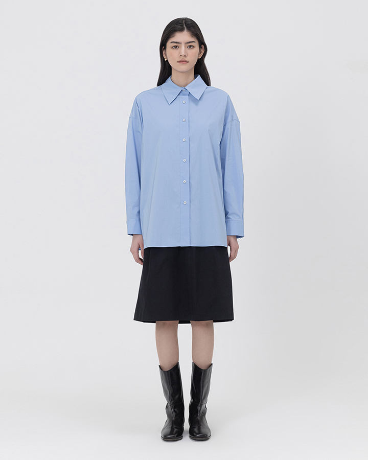 Boxy Cotton Shirt ver.2