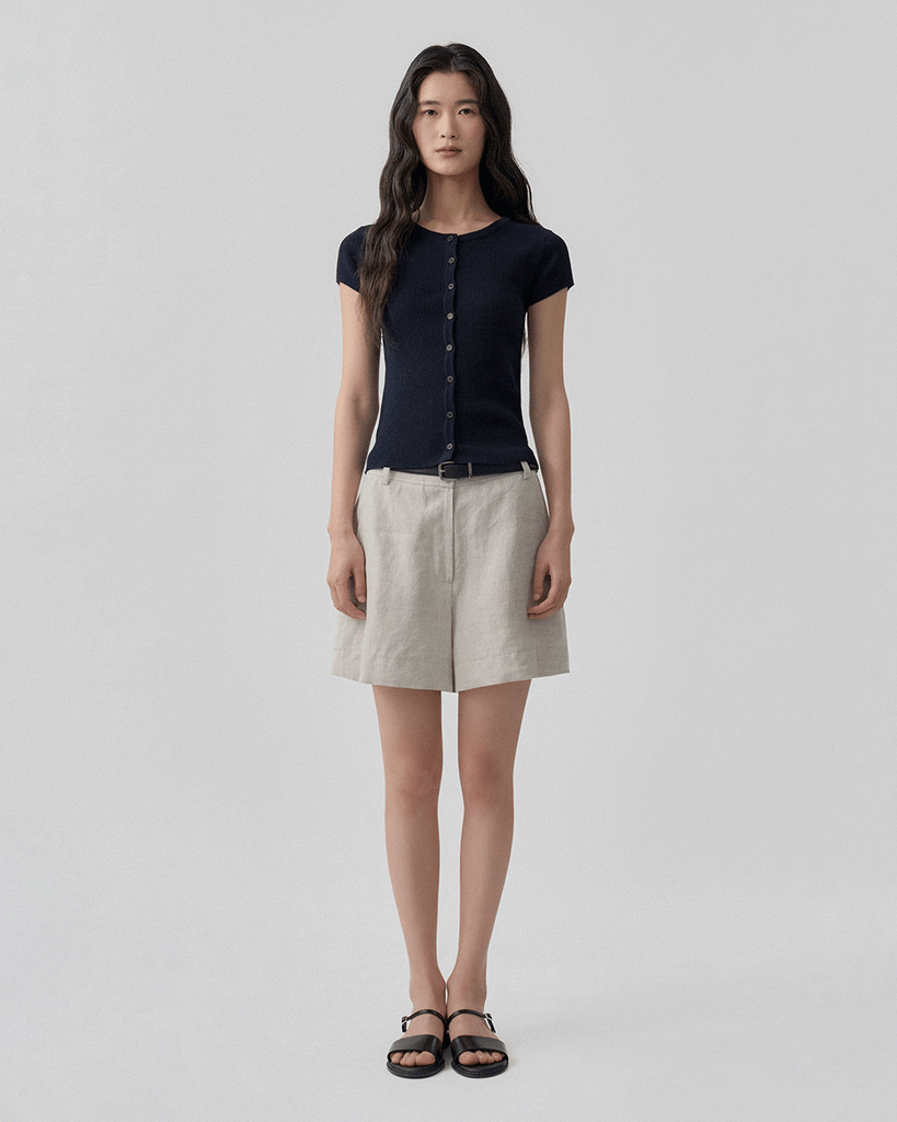 Cap Sleeve SS Knit Cardigan