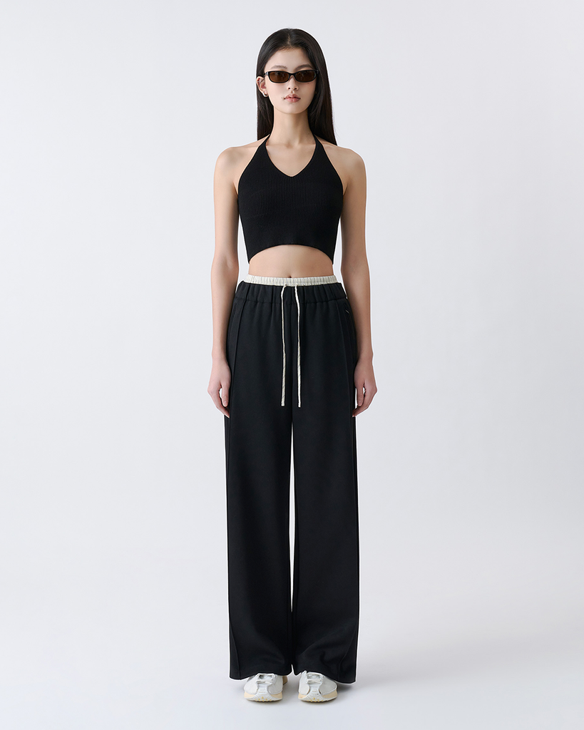 Layered Waist Sweatpants