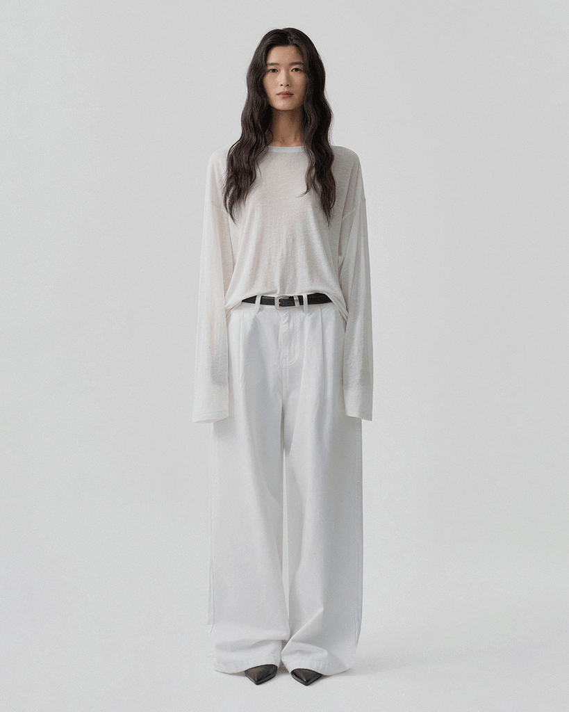 Linen Loose Fit Tee