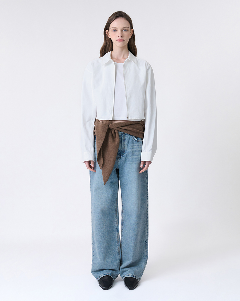 Cropped Dolman Shacket