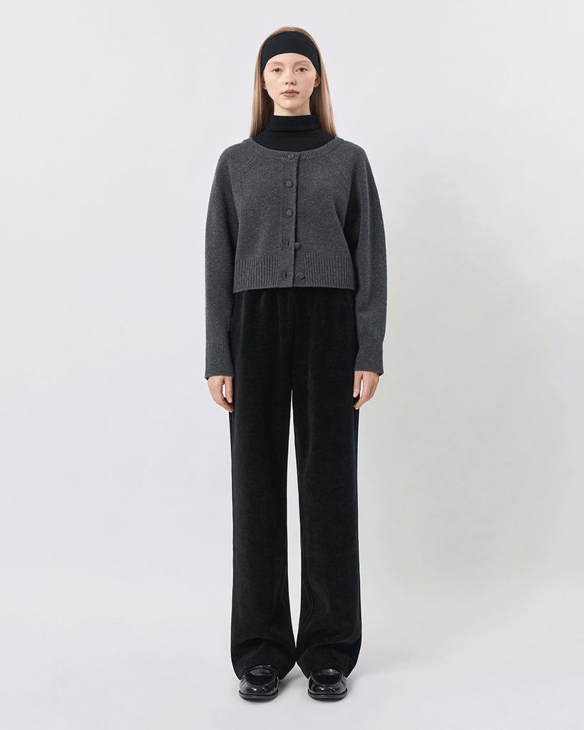 Relaxed Rib Pants