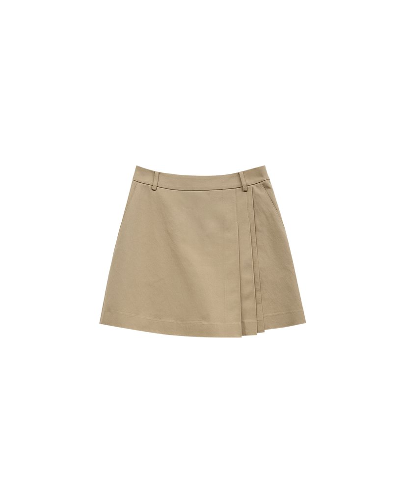 Pleated Shorts
